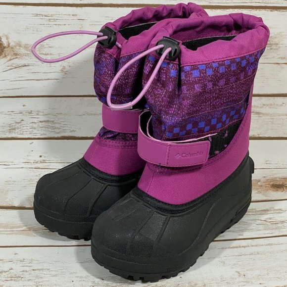 purple columbia boots